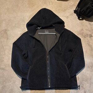 Men's Black Hooded Sweater
